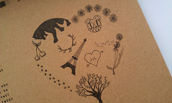 Bespoke Printing on Kraft Board – Brown is the new Black